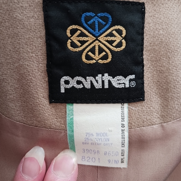 Women's 1940's?  3 piece VINTAGE Panther Skirt Suit - Picture 10 of 16